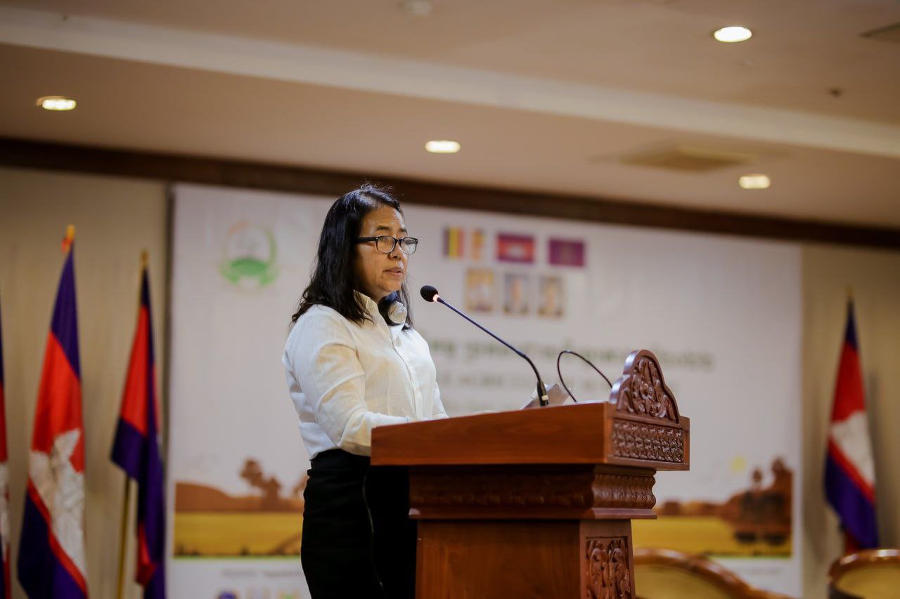 កិច្ចប្រជុំស្តីអំពី «កសិកម្មប្រកបដោយចីរភាពឆ្នាំ២០២២» កាលពីថ្ងៃទី១០ ខែកុម្ភៈ ឆ្នាំ២០២២ នៅទឹកដីខេត្តសៀមរាប។