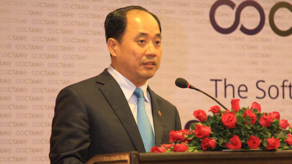 លោកឧកញ៉ា សៀ ឫទ្ធី ប្រធានក្រុមហ៊ុន WorldBridge Land និងជាអ្នកវិនិយោគលើមូលនិធិ OOCTANE CAMBODIA