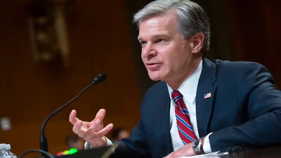 មេ FBI អាមេរិក បង្ហាញក្ដីបារម្ភខ្លាំង ចំពោះវត្តមានស្ថានីយប៉ូលិសចិននៅក្នុងទឹកដីអាមេរិក