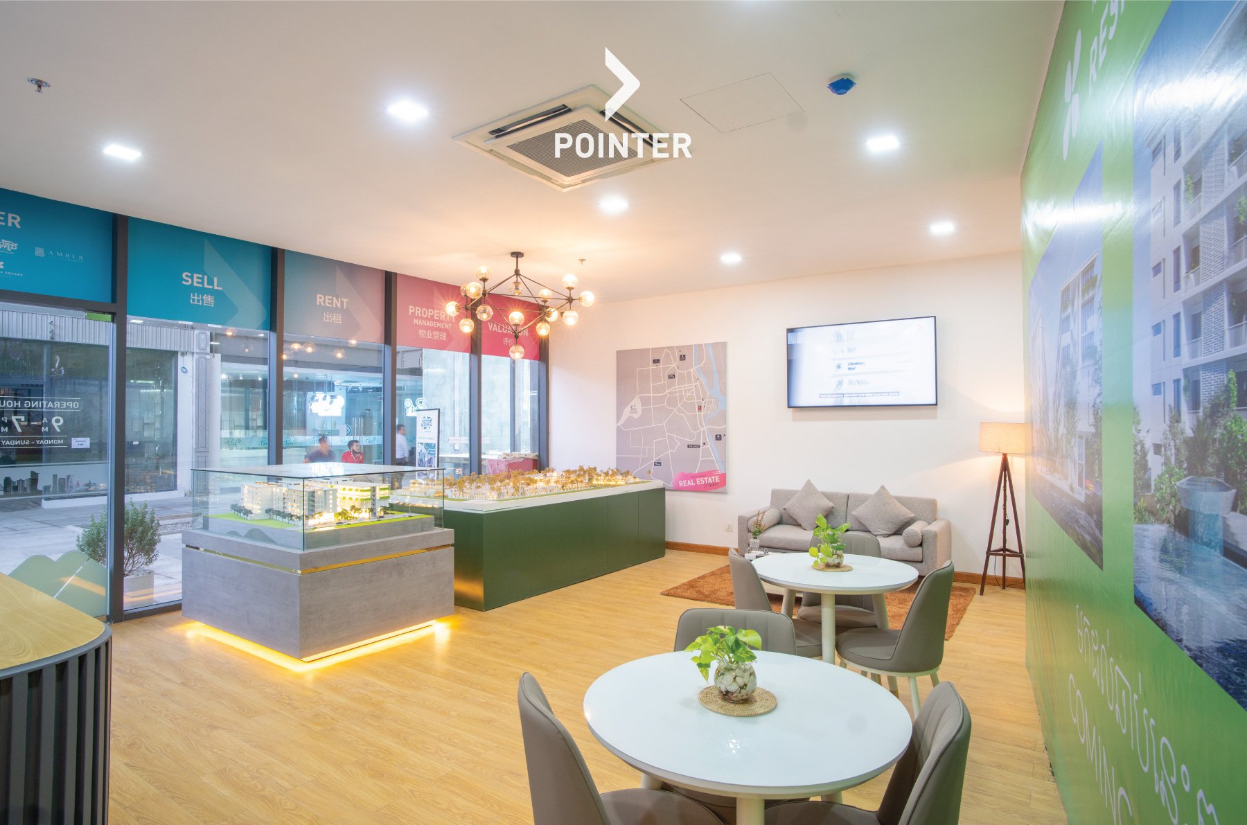 ក្រុមហ៊ុន Pointer បើក​សម្ពោធ​ការិយាល័យប្រឹក្សាអចលនទ្រព្យ។
