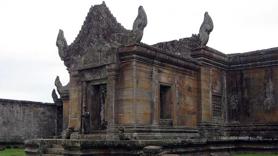 ប្រាសាទ​ព្រះវិហារ​​របស់​កម្ពុជា។ រូបភាព៖ William Brehm-Wikipedia