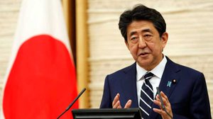 លោក Shinzo Abe នាយករដ្ឋមន្ត្រីជប៉ុន។