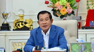 សម្តេចតជោ ហ៊ុន សែន នាយករដ្ឋមន្ត្រីនៃកម្ពុជា  រូបភាព៖ SPM Page
