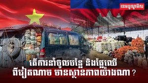 បន្លែ ផ្លែឈើ