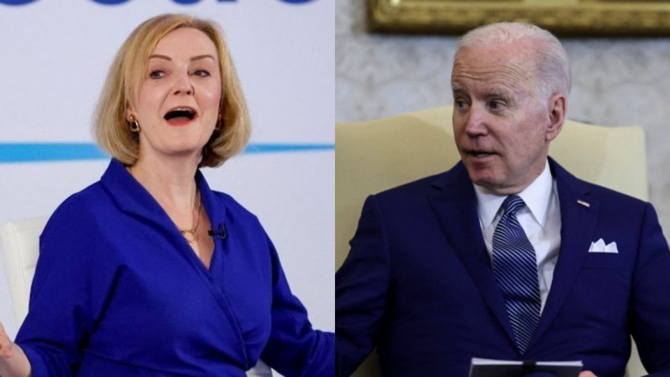 លោក បៃឌិន និងលោកស្រី Liz Truss សច្ចាពួតដៃគ្នាប្រឆាំងនឹងរុស្សី និងដោះស្រាយបញ្ហាសេដ្ឋកិច្ច