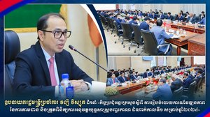 ឧបនាយករដ្ឋមន្រ្តីប្រចាំការ វង្សី វិស្សុត ដឹកនាំ
