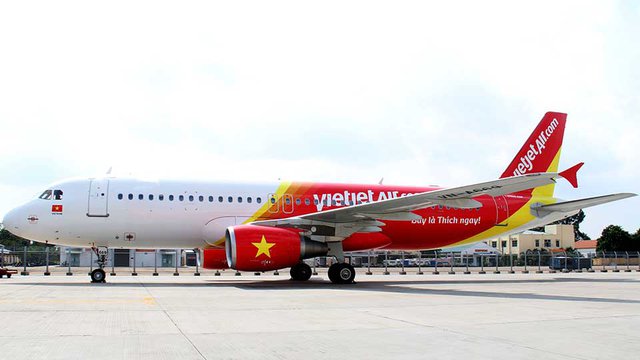 Vietjet ជាក្រុមហ៊ុន​អាកាសចរណ៍ឯកជន​ធំ​ជាង​គេ​បំផុតនៅ​វៀតណាម។
